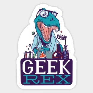 chemistry dinosaurs Sticker